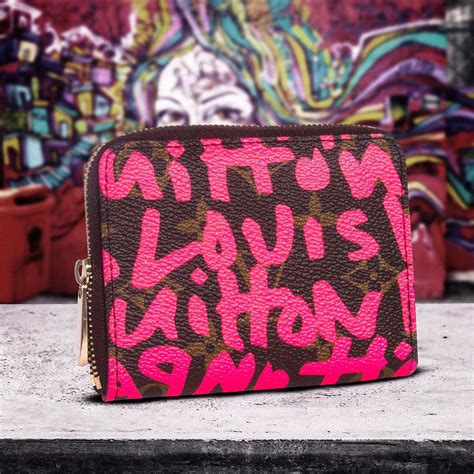 louis vuitton graffiti wallet|zippy wallet louis vuitton.